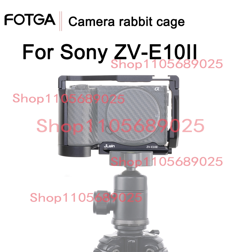 Sony Camera Zv-E10 - Jaula para cámara ZVE10II con mango