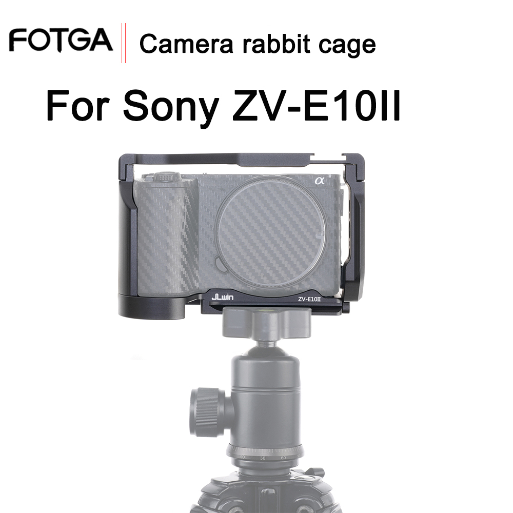 Sony Camera Zv-E10 - Jaula de cámara FOTGA ZV-E10 II