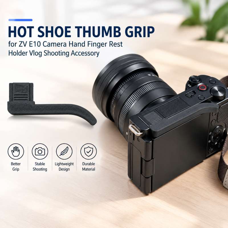 Sony Camera Zv-E10 - Empuñadura de dedo para zapata de